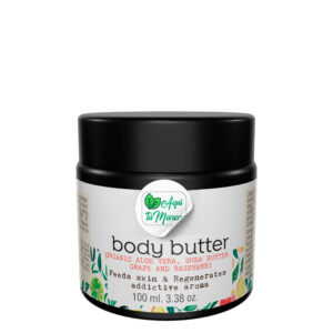 Manteca corporal Frambuesa, Karité y Uva 100 ml