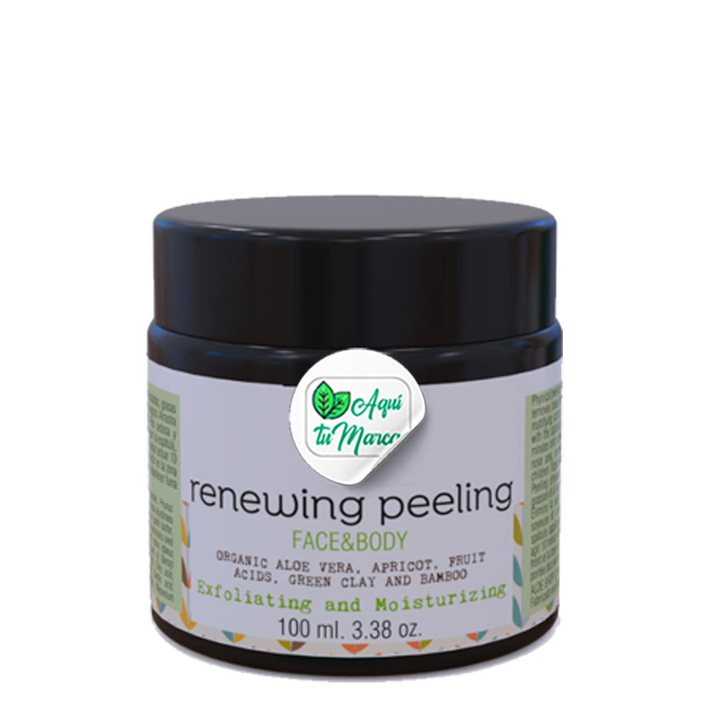 Peeling Renovador Albaricoque, Ácidos frutales y Arcilla Verde 100 ml