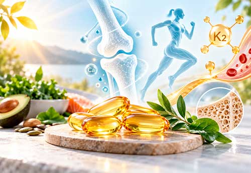 Dentro de las Vitaminas D3 y K2, la vitamina D3 destaca por varias funciones relevantes.